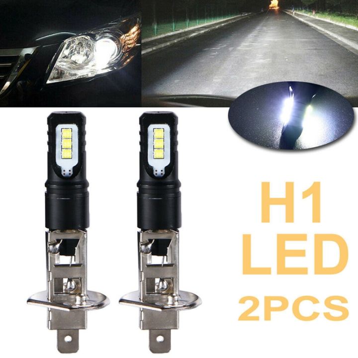 2X%20H1%206000K%20Super%20Bright%20White%206000LM%20DRL%20LED%20Headlight%20Kit%20High-Beam%20-%20Image%203