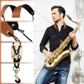 3 Pcs Adjustable Length Clarinet Neck Band Adjustable Saxophone Strap for Alto/Tenor/Soprano Saxophone. 