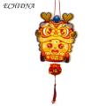 2024 Year of Dragon Lantern Chinese New Year Dragon Lantern Handmade Led Lamp for Festive Home Decoration Festival Lantern Diy Kit. 