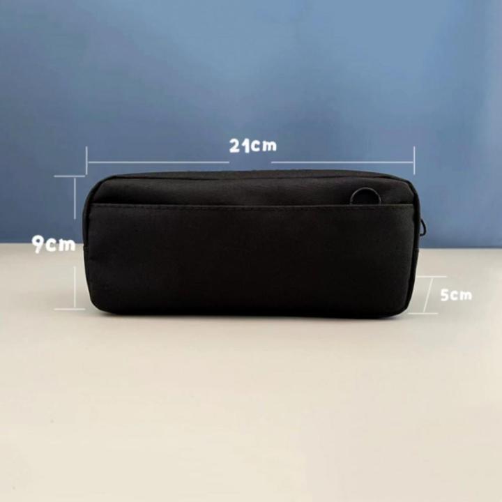 Zippered%20Pencil%20Case%20Kawaii%20Pencils%20Container%20Black%20Beige%20Stationery%20Bag%20for%20Classroom%20Office%20Use%20Organizer%20-%20Image%208