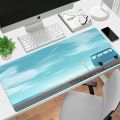 Large Mouse Pad Xxl Anti-slip Natural Rubber Locking Edge Gaming Mouse Mat Gamer Cabinet Mousepad Office Desk Accessories Mice. 
