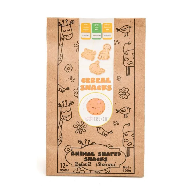 Posha Crunch Baby Snack Retail Pack - Cereal (1 Year +)