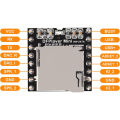 DFPlayer Mini MP3 Player Module V3.0 16P TF Card U Disk DF Player Audio Voice Module Board. 