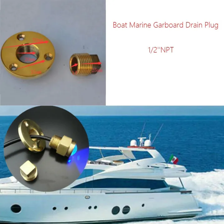 KOKKO%20Garboard%20Drain%20Plug%20Kit,%20Marine%20Drain%20Plug%20With%20Screws,%20Boat%20Transoms%20Garboard%20Drain%20&%20Plug,%20Boat%20Drain%20Plug%20Kit%20Boat%20Plug%20Kit%20For%201"%20Hole%20Mounting%20-%20Image%203