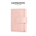 MATEYOYO Women's Wallet Imprint Wallet Simple Fashion Purse Large Capacity Money Bag Embossing Female Short Wallet Ladies Money Bag Chic Card Holder. 