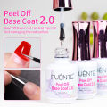 PUENTE New 15ML Peel Off Base Coat Clear Function UV Nail Gel No Need Remover Peelable Varnish Nail Tips Glue Gel No Hurt Nails. 
