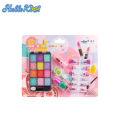 HelloKimi Children's Makeup Set Girl Real Makeup Palette Washable Cosmetics Kit Little Girls Make Up Toy Non Toxic Cosmetics Play Set Beauty Toy 12 Colors Eyeshadow Palette for Children Gifts. 