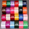 6/10/15/20/25/40/50mm Satin Ribbons Gold Silver White Black Blue Red Green Purple Silk Ribbons Wedding Birthday Party Decoration. 
