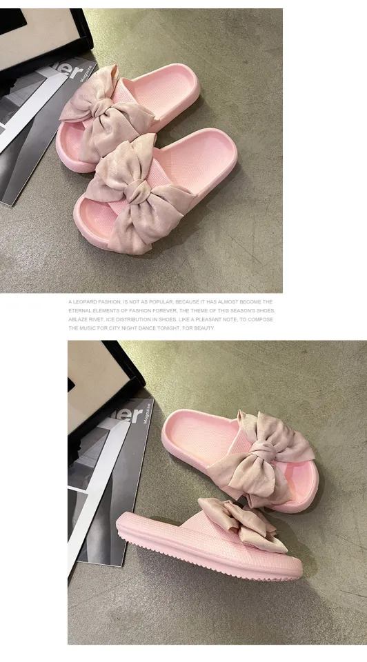 Bow Slippers Women's Summer Wear FashionevaSlippers Non-Slip