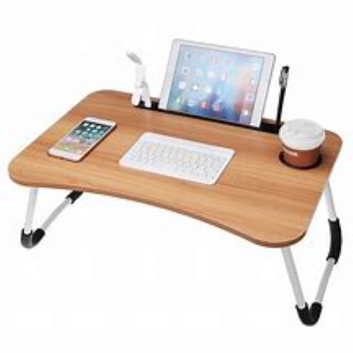 Portable Folding laptop Table with 4 USB Port