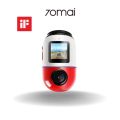 70mai Omni X200 Dashcam, Patented 360° Full View Rotatable Design, 24H AI Motion Detection, Parking Surveillance, Inbuilt GPS Logger, HDR Night Vision, Expanded ADAS, Voice Control 60 FPS (64GB). 