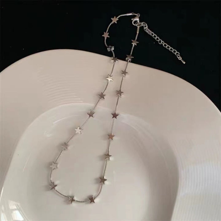 Sweet%20Cool%20Star%20Pentagram%20Chains%20Choker%20Necklaces%20for%20Women%20Girls%20New%20IN%20Korean%20Fashion%20Gift%20Necklace%20Y2k%20Jewelry%20Accessories%20-%20Image%203