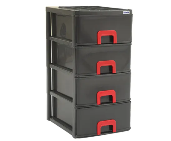 Daxer 4 in 1 Plastic Drawer Cupboard DDC03E(4D)