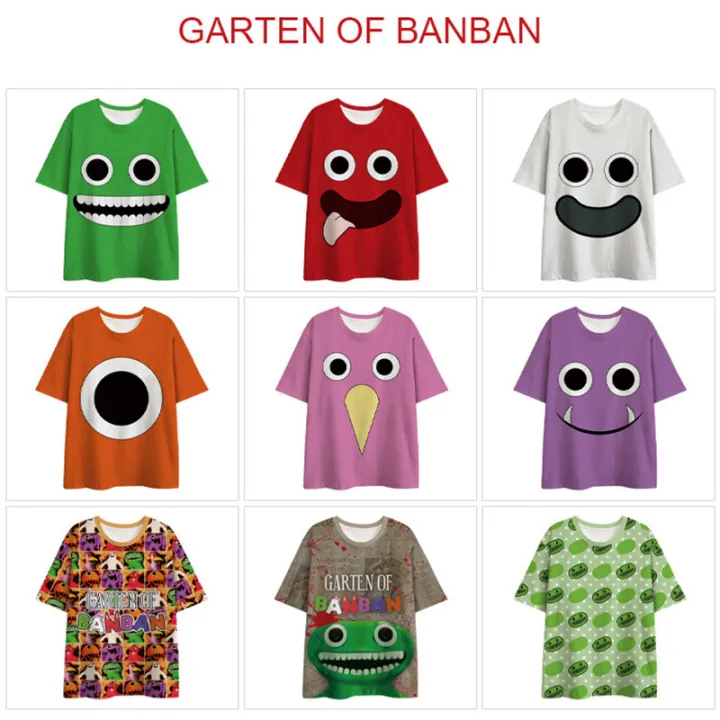 Garten%20of%20banban%20Game%20Kid%20T-shirt%20Summer%20Children%20Cartoon%20T-shirts%20Funny%20Boys%20Girls%20Clothing%20Baby%20Clothes%20Sweatshirt%20Role%20Play%20-%20Image%206