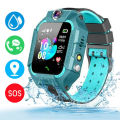 New Kids Smart Watch SOS LBS Tracker Location For Children Smart Watch Camera IP67 Waterproof Learning Toy 2 Way Communication. 