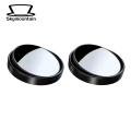 Car Safety Mirror 360-degree Adjustable Car Blind Spot Mirror Set for Enhanced Safety Wide-angle Lens Design Frameless Convex Side Auxiliary Mirrors Auto Parts Accessories Blind Spot Car Mirror. 