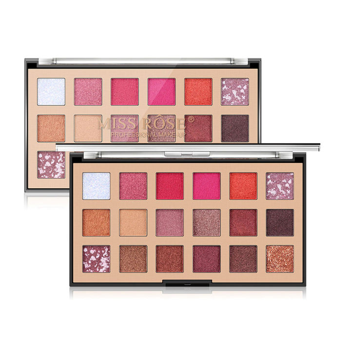 Miss Rose - 18 Colours Eyeshadow Palette