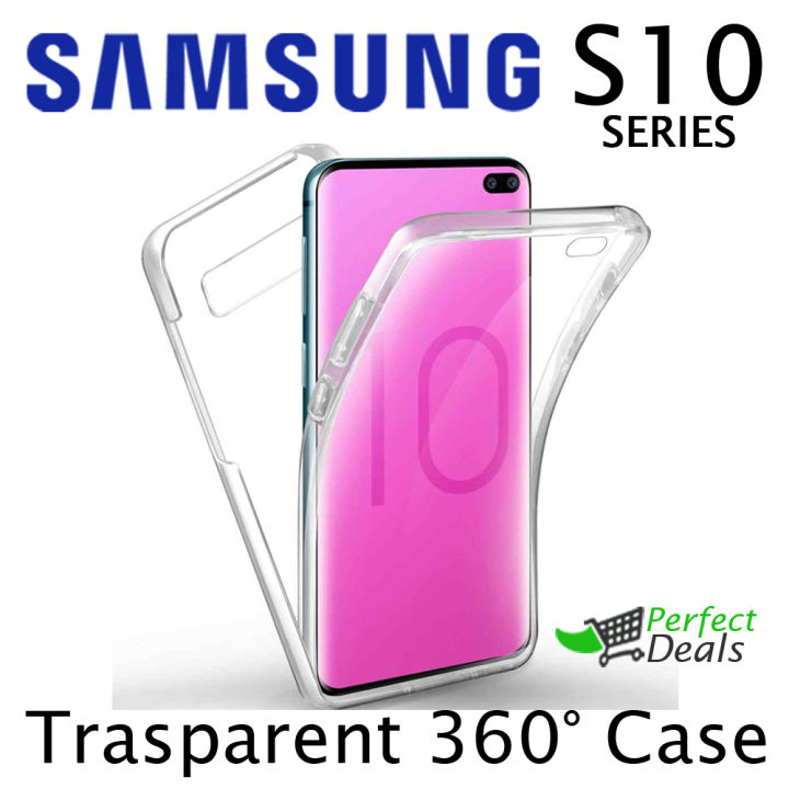Cellina Perfect for Galaxy S10 S10 Plus Silicone 360° Degree