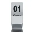 Stainless Steel 1-10 Double-side able Numbers Props for Wedding Party Decoration. 