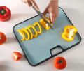 Kitchen Plastic Vegetable Fruits Bread Cutting Board Outdoor Camping Non-slip Kitchen Chopping Blocks Kitchen Stuff. 