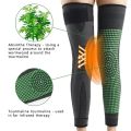 Leg Compression Sleeve with Compression Strap for Women Men Long Leg Sleeve for Running Basketball Football Cycling 1 Pair Medium. 