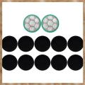 2 HEPA Filters & 10 Sponge Filters Replacement Parts Plastic for / P1 Pro Pet Grooming Kit & Vacuum. 