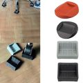 Refrigerator Freezer Anti-slip Pad Universal Chair Wheel Stopper Non-slip Wheel Holder Hardwood Floor Protectors Concave Curved Durable Chair Roller Feet Anti-slip Mat Refrigerator Bed. 