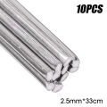 10pcs Aluminum Welding Rods  -  Low Temperature Easy Melt - Weld Bars Cored Wire Rod - Solder Tin Flux for Soldering Aluminum - for Soldering Aluminum. 