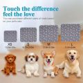 Durable Super Absorbent Pet Bed Mat Washable Anti-Slip Puppy Pee Pad with Pheromones Reusable Waterproof Dog Urine Pad Pet Training. 