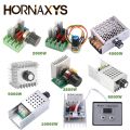 AC 220V 2000W/4000W/5000W/10000W SCR Voltage Regulator Dimming LED Dimmer Motor Speed Controller Thermostat Dimer Power Supply. 