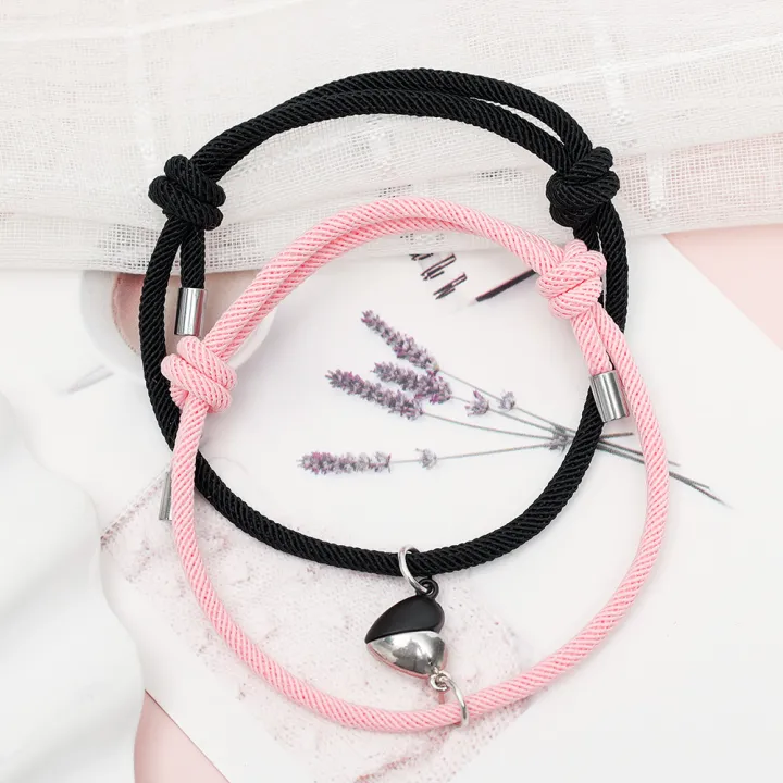 2Pcs/Set%20Lovers%20Heart%20Couple%20Magnetic%20Distance%20Bracelet%20-Matching%20Friendship%20Bracelet%20-Rope%20Braided%20Kit%20Valentine's%20Day%20Jewelry%20-%20Image%204