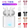 Matte Airpods i12 Inpods Full Set TWS True Wireless Bluetooth Headset i7s Earbuds i7 Single Earpod Earphone for Android and iOS Mobile Phone White Black Blue (Features i11 i15 i9s 1 2 3 Pro 4 5 6 Airdots) 139252280 TecZone LK. 