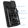 PlusCase for Xiaomi Redmi 12C Phone Casing Slide Lens Armor Case Shockproof Stand Holder Camera Protect Back Cover. 
