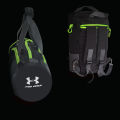 2 in 1  Gym Duffle Bag Waterproof Sports Duffel Bags Travel Weekender Bag for Men Women Overnight Bag with Shoes Compartment Black. 