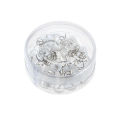 【Folio & Light】20pcs Clear Heads Twist Pins Fixed Fastener Clip Fixer Twist Nail Sofa Cushion Blanket Cover Gripper Holder Attachment Non-Slip. 