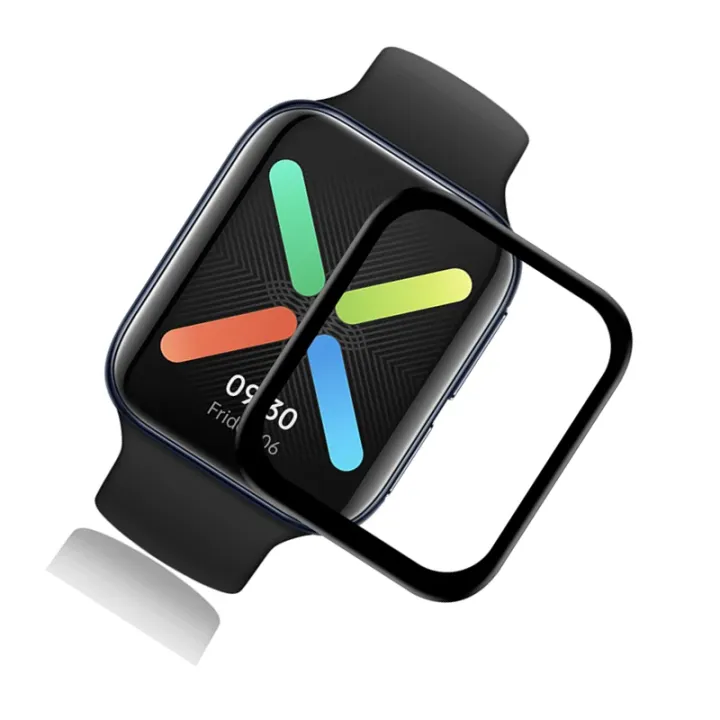 FIFATA%20Full%20Coverage%20Screen%20Protector%20Film%20For%20OPPO%20Watch%2041MM%2046MM%205D%20Curved%20/%20Soft%20Hydrogel%20Clear%20Protection%20Film%20(Not%20Glass)%20-%20Image%204