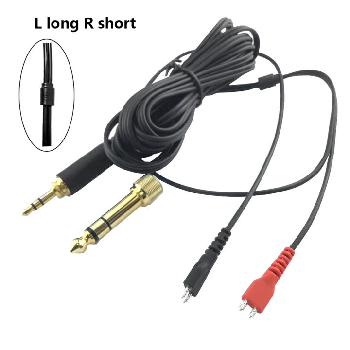Audio%20Cable%20for%20Sennheiser%20HD25%20HD560%20HD540%20Headphones,L%20Long%20R%20Short%20-%20Image%203