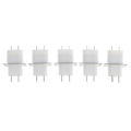 5Pcs Electronic Microwave Oven Magnetron 4 Filament Pin Sockets Converter Home Encounter. 