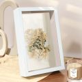 Medals Flower Shadow Specimen Wood Range Deep Box Photo Display Display Box Frame Box Picture Memory Case. 