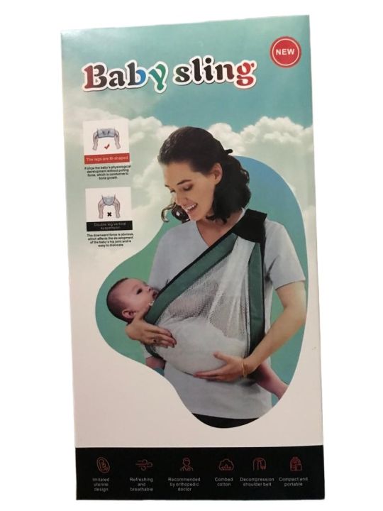 Baby%20Sling,%20%5Bbscw%5D%20Adjustable%20Baby%20Carrier,%20Baby%20Carrier%20Wrap,%20Quick%20Dry,%20Thick%20Shoulder%20Straps%20Baby%20-%20Image%202