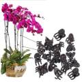 30 Pieces Flower Clips, Vine Clamp Plant Support, Butterfly Orchid Clips Accessories Tools, Garden Plant Clips for Bouquets Stems Cucumbers. 