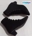 New Women Fashion Ladies Boot, 1'' Heel Boot, Black Velvet Boot, Pointed Toe Boot, Ankle Boot.. 