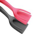 【Hot】 2 In 1 Nylon Grip Flip Tongs Egg Spatula Tongs Steak Spatula Tongs Clamp Pancake Fried Turners Kitchen Accessories. 