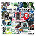 10/50PCS Cool Hacker Programming Network Stickers for Luggage Computer Skateboard Laptop Motorcycle Toys Helmet Car Sticker. 