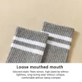 Woman Men Unisex Street Striped Mid Tube Socks Breathable Sports Solid Versatile Striped Black White Socks ZHANGNA. 