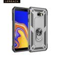 Lereach For Samsung Galaxy J4 plus /J4 Prime /J415 / J4 Core Mobile Phone Case TUP+PC Hard Ring Car Ring Bracket Shockproof Back Cover. 