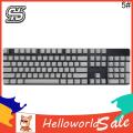 HelloWorld 108Pcs/Set PBT Color Matching Key Cap Keycaps for Cherry MX Mechanical Keyboard. 