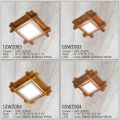 Wood Light Fixtures Ceiling | Slab | Wall 3 Colors LED. 