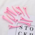 【WEJA】10Pcs/Set Professional Basic Hair Grip Clips Hairdressing Sectioning Cutting Hair Clamps Clip Plastic Salon Styling Hair Clips. 