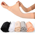 Summer Sun Protection Ice Silk Sleeves Nylon Solid Color Cycling Hiking UV Protection Arm Sleeves. 